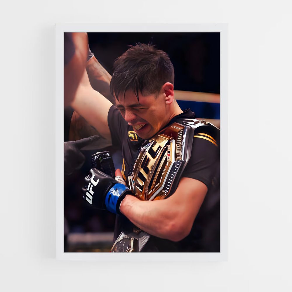 Poster Brandon moreno – affiche MMA (vue 3)
